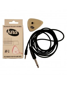 8000 Trasduttore pickup ap-2 kna  per chitarra. cajon e strumenti acustici con controllo volume