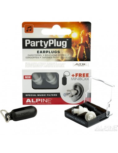 8000 Set earplug alpine partyplug mkii white edition