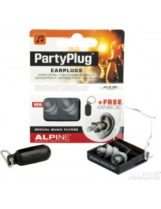 8000 Set earplug alpine partyplug mkii silver edition