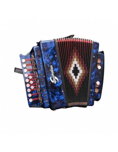 8000 Organetto soundsation sac-1202g-bl blue in sol