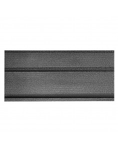 "8000 """"""doga strongwall 4"""""""" (10 cm )  in alluminio per supporti amplif/batterie. venatura silver sw-2s"""""""