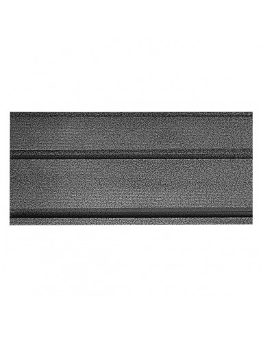 "8000 """"""doga strongwall 4"""""""" (10 cm )  in alluminio per supporti amplif/batterie. venatura silver sw-2s"""""""