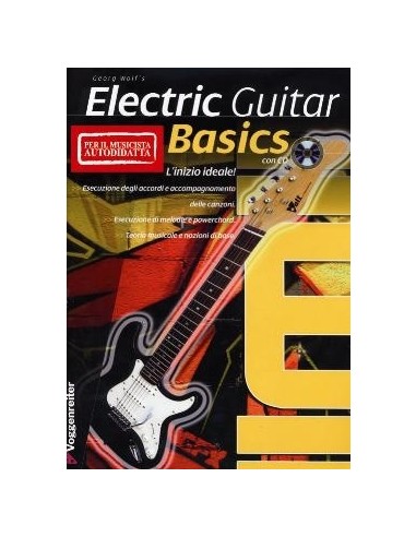 8000 Metodo electric guitar basic con cd