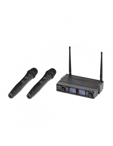 8000 Radiomic. digitale doppio uhf soundsation wf-d290hh 2 tx a mano 823-832mhz