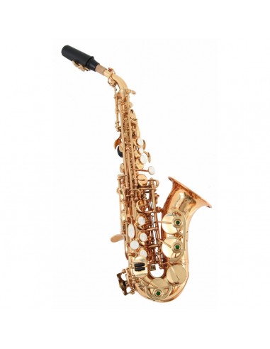 8000 Strumenti a fiatoSassofono soprano curvo soundsation sssxc-21