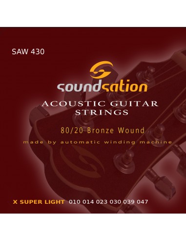 8000 Accessori per strumenti a cordaMuta soundsation saw 430 acustica