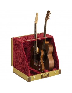 8000 Supporti per sturmenti musicaliSupporto fender classic series case 3 guitar  tweed 0991023500