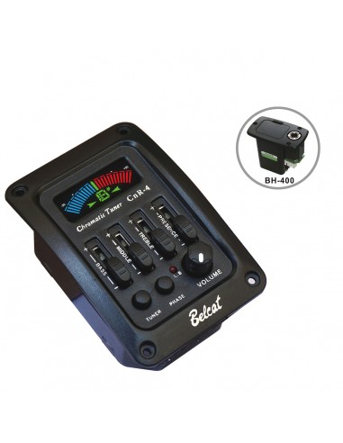 8000 Accessori per strumenti a cordaPreamp belcat cnr-4 con accordatore e fase