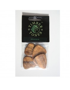 8000 Accessori per strumenti a cordaRefill pack 4 plettri timbertones  pale moon ebony