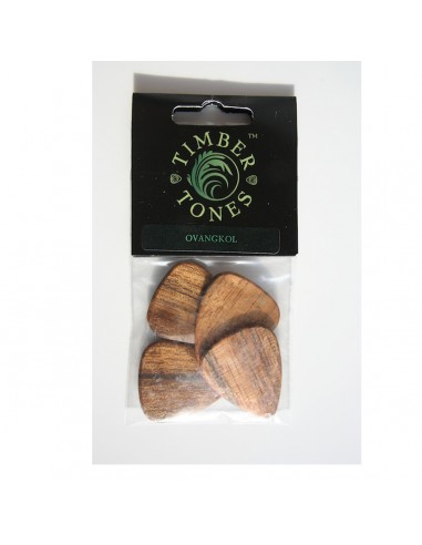 8000 Accessori per strumenti a cordaRefill pack 4 plettri timbertones  pale moon ebony