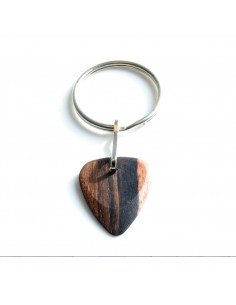 8000 Accessori per strumenti a cordaPortachiavi con plettro timbertones macassar ebony