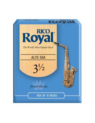 _ Strumenti a fiatoConf. 10 ance rico rjb 1035 royal sax alto 3.5