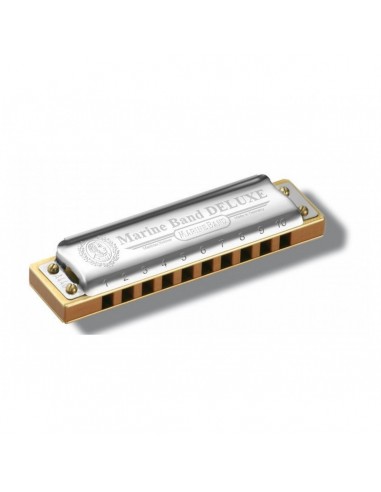 _ Strumenti a fiatoArmonica hohner m200510 marine band de luxe a (la)