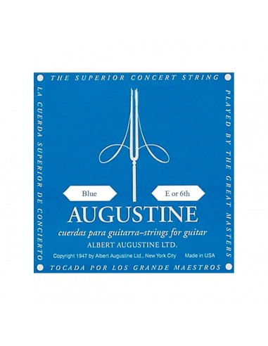_ Accessori per strumenti a cordaCorda augustine blue vi