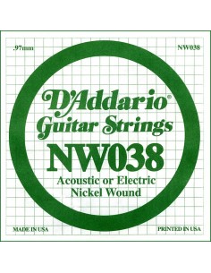 _ Accessori per strumenti a cordaCorda d'addario nw038