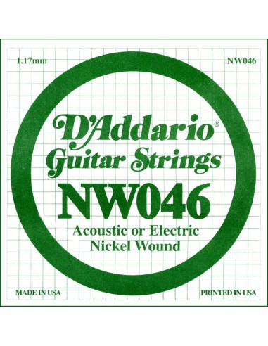 _ Accessori per strumenti a cordaCorda d'addario nw046