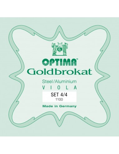 _ Accessori per strumenti a cordaSet optima goldbrokat 1100 viola 4/4