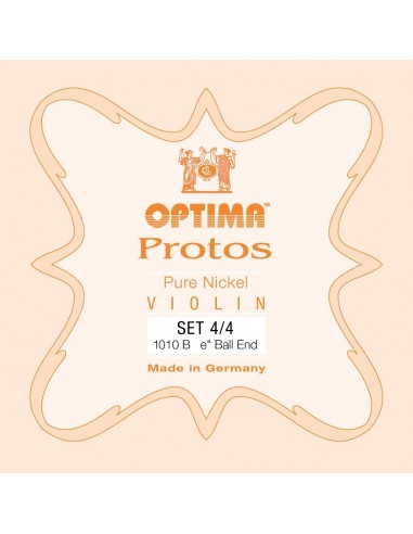 _ Accessori per strumenti a cordaSet optima  protos 1010 b  violino 4/4 serie