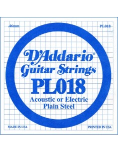 _ Accessori per strumenti a cordaCorda d'addario pl018