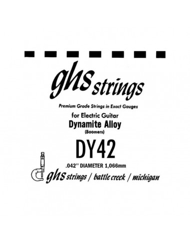 _ Accessori per strumenti a cordaCorda ghs dy42