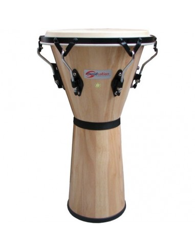 _ Batterie e percussioniDjembe soundsation sdj01-nt 12" 1/2" naturale hw-bk