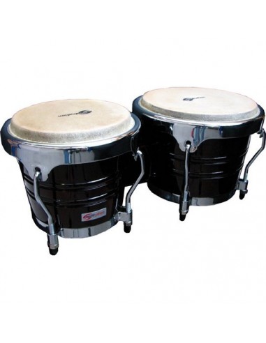 _ Batterie e percussioniBongos soundsation sb02-dw  7"+8" dark wood hw-ch