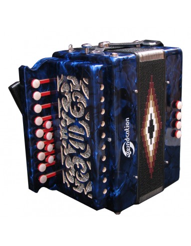 _ Strumenti a manticeOrganetto soundsation sac-1304g-bl blue in sol