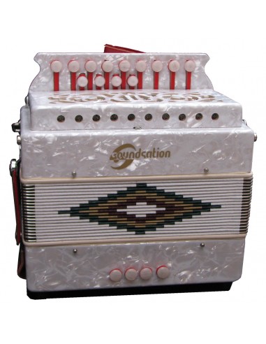 _ Strumenti a manticeOrganetto soundsation sac-1304d-wh white in re