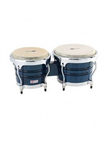 _ Batterie e percussioniBongos soundsation sb02-kb  7"+8" sky blue hw-ch