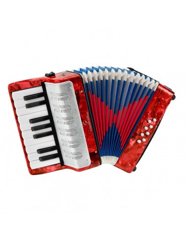 _ Strumenti a manticeMini fisarmonica soundsation st-178r rossa