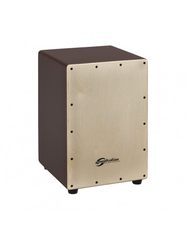 _ Batterie e percussioniCajon soundsation scaj-05 black top