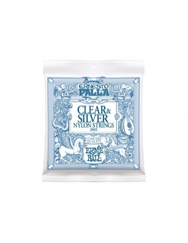 _ Accessori per strumenti a cordaMuta ernie ball ernesto palla 2403 clear/silver