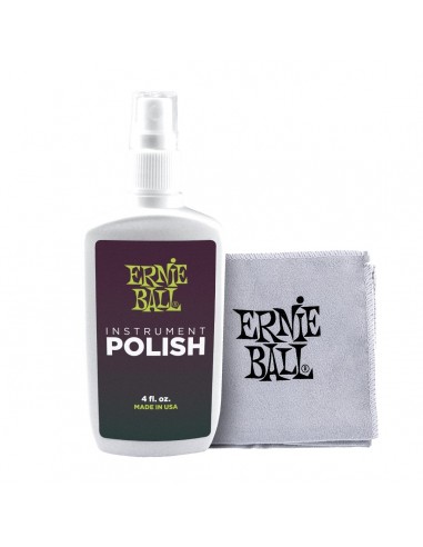 _ Accessori per strumenti a cordaKit guitar polish e panno in microfibra ernie ball p04222