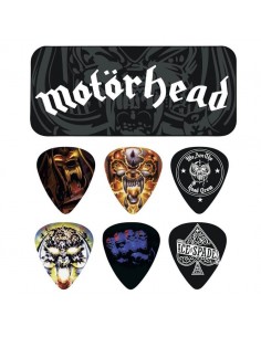 _ Accessori per strumenti a cordaBox in metallo 6 plettri dunlop motörhead album mhpt03 0.73