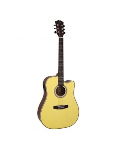 _ Strumenti a cordaChitarra acustica dreadnought dowina danubius dce-c con pre stage pro element lr baggs