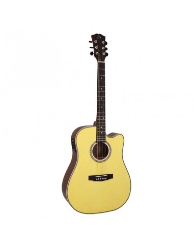 _ Strumenti a cordaChitarra acustica dreadnought dowina danubius dce-c con pre stage pro element lr baggs
