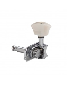 _ Accessori per strumenti a cordaMeccanica sperzel vintage non locking 3+3 bottone osso