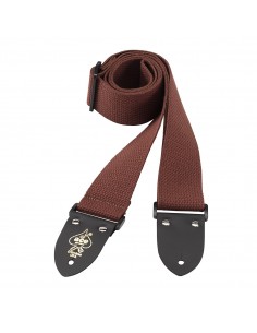 _ Accessori per strumenti a cordaTracolla d'andrea ac6 br ace brown 2" cotton