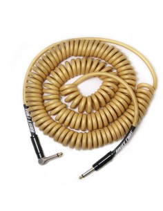 _ Accessori per strumenti a cordaCavo a spirale bullet cable bc-30ccvg 9m jack dritto/angolato vintage gold