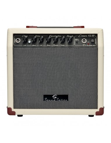 _ Amplificazione per strumenti a cordaCombo per chitarra elettrica soundsation cream-15r 15w