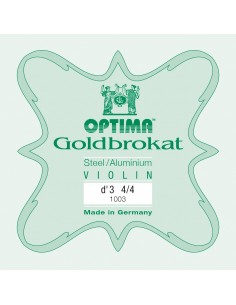 _ Accessori per strumenti a cordaCorda re optima goldbrokat 1003 per violino 4/4