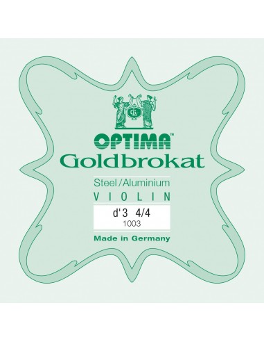_ Accessori per strumenti a cordaCorda re optima goldbrokat 1003 per violino 4/4