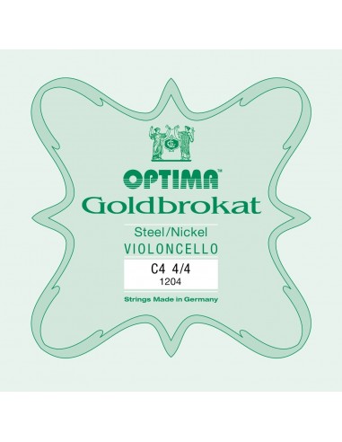 _ Accessori per strumenti a cordaCorda do optima goldbokat 1204 per violoncello 4/4