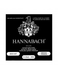 _ Accessori per strumenti a cordaCorda hannabach e8003 mt-black