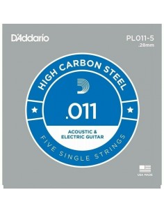 _ Accessori per strumenti a cordaSet 5 corde d'addario pl011-5pack