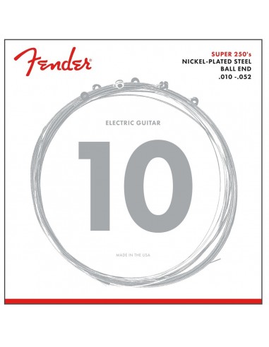 _ Accessori per strumenti a cordaMuta fender 250rh gauges .010-.052, (6) 0730250407