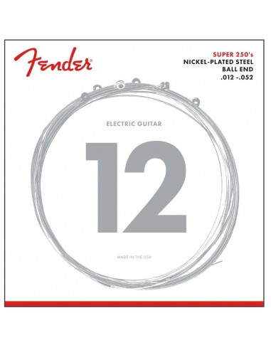 _ Accessori per strumenti a cordaMuta fender 250h gauges .012-.052, (6) 0730250409