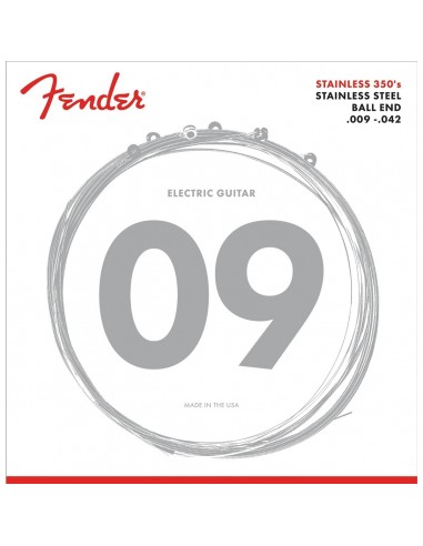 _ Accessori per strumenti a cordaMuta fender 350l gauges .009-.042, (6) 0730350403