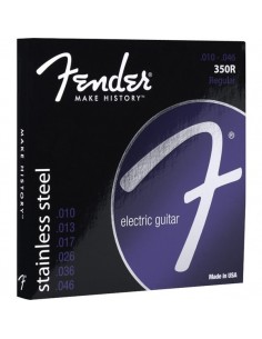 _ Accessori per strumenti a cordaMuta fender 350r gauges .010-.046, (6) 0730350406