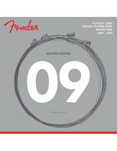 _ Accessori per strumenti a cordaMuta fender 3255l bullet ends (.009-.042) 0733255403